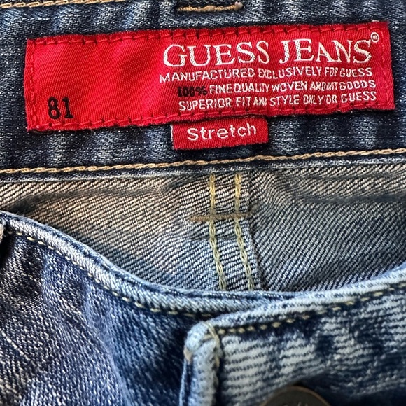 Woman’s Guess Vintage Low rise 5 pocket Bootcut 90s Jeans size 32 - Picture 7 of 7